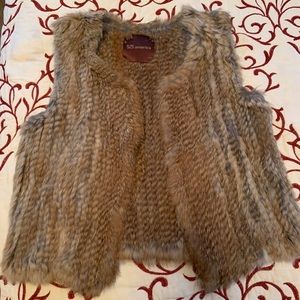 525 America Rabbit Fur Vest
